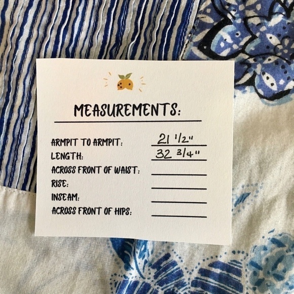 Anthropologie MERMAID Floral Sea Holly Tunic Top Stripes Beach Summer Large - Picture 15 of 15